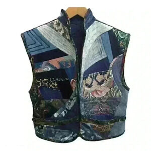 Vintage  Deanna Gauthier Reversible Vest